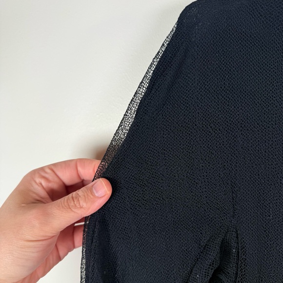 Giorgio Armani Black Mesh Bodysuit - Picture 4 of 11